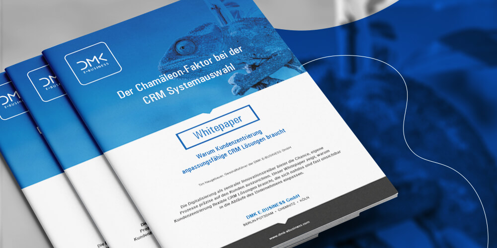 Cover des Guidebooks "Der Chamäleon Faktor bei der CRM Systemauswahl"