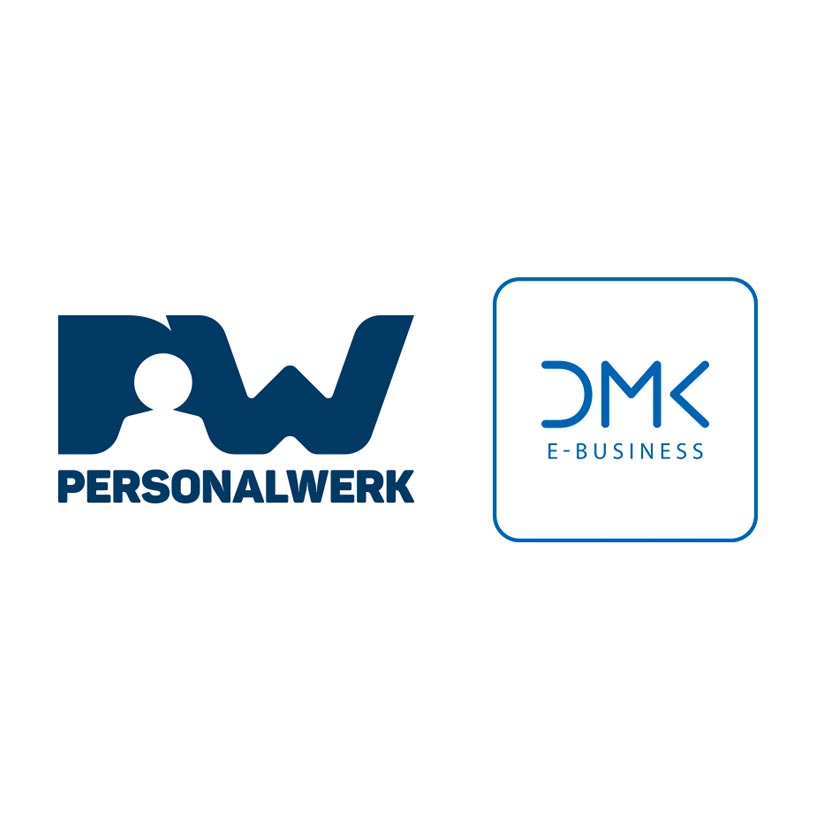 Logos Personalwerk und DMK E-BUSINESS GmbH