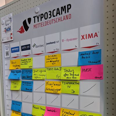 Timetable TYPO3Camp Mitteldeutschland