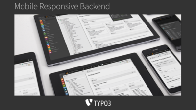TYPO3 Mobile Responsive Backend